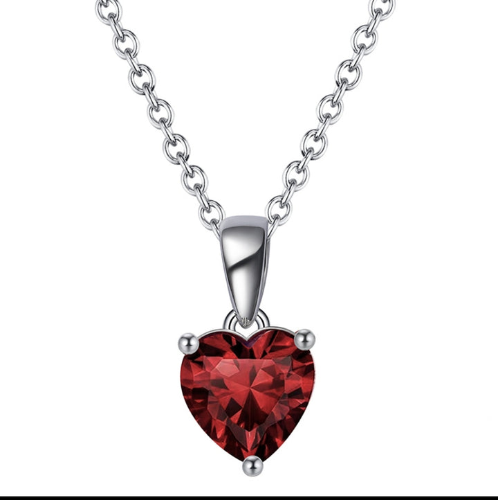 Collana argento 925 con pietra