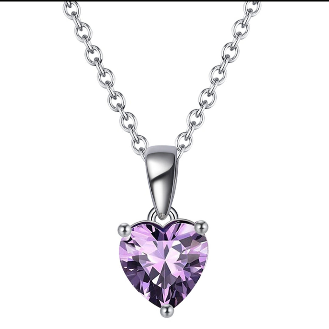 Collana argento 925 con pietra