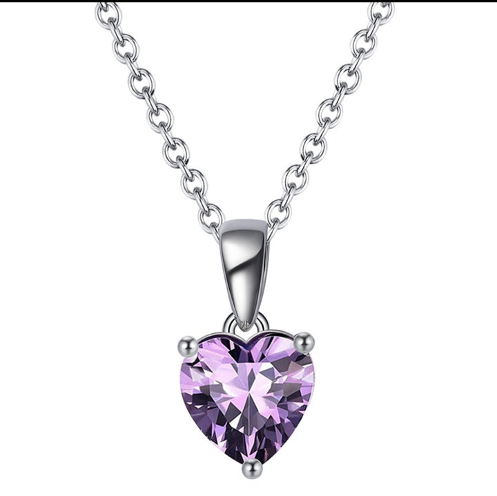 Collana argento 925 con pietra