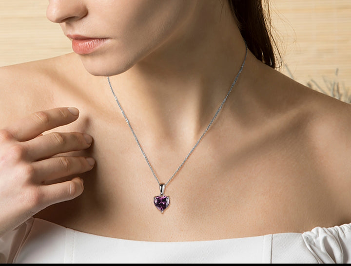 Collana argento 925 con pietra
