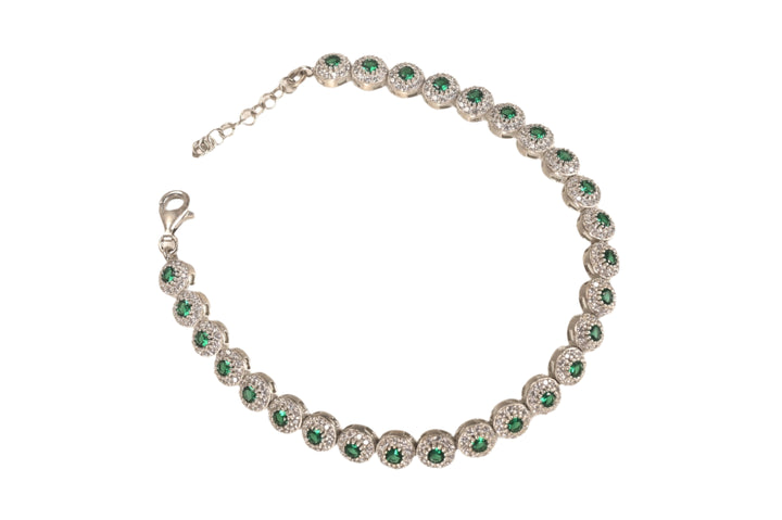 Bracciale  In Argento con pietre per donna