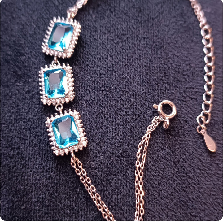 Bracciale In Argento con pietre per donna