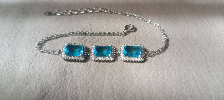 Bracciale In Argento con pietre per donna