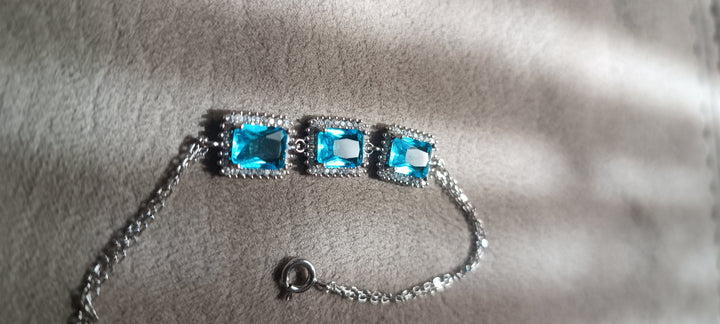 Bracciale In Argento con pietre per donna