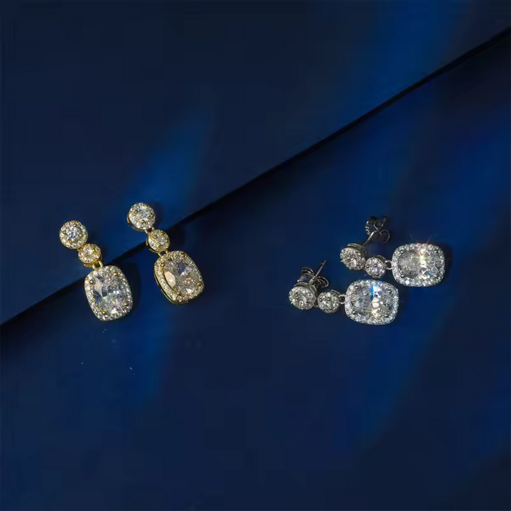 Orecchini argento s925 con pietre zirconi