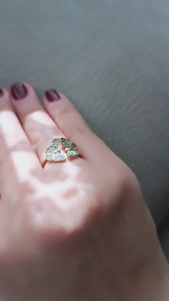 Anello in bronzo da donna