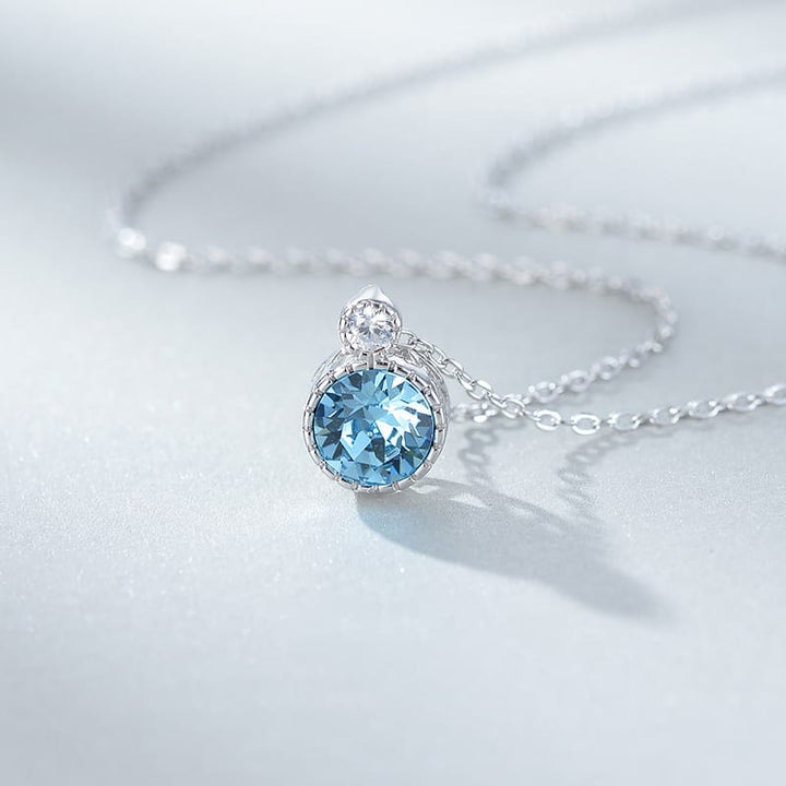 Collana con pietre di swarovski cristali