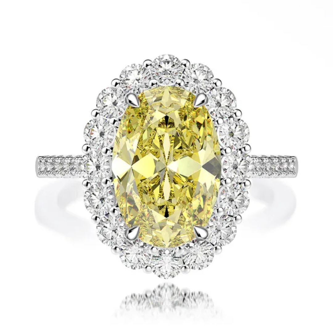 Anello argento 925 con pietre zircone